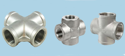 Stainless Steel Forged Equal & Unequal Cross SS Forged Equal & Unequal Cross